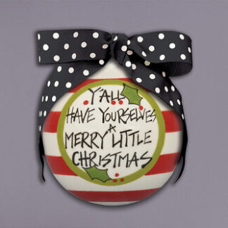 Merry little Christmas ornament