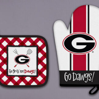 UGA MITT POT Holder SET