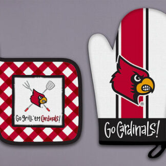 U OF L MITT POT Holder SET