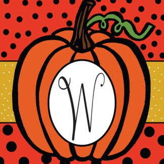 PUMPKIN W 12X18 FLAG