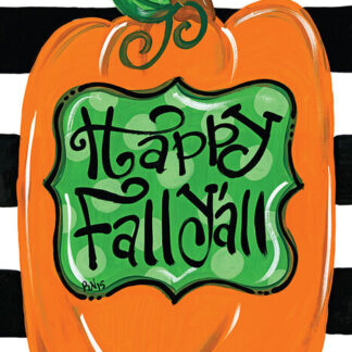 Happy Fall Pumpkin 18X12 Flag