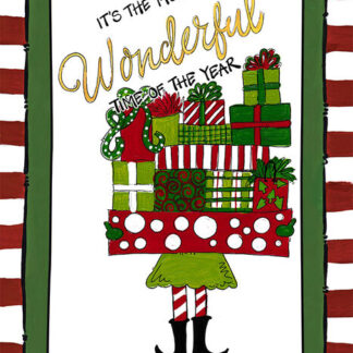 Most Wonderful-Elf 18X12 Flag