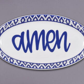 AMEN OVAL PLATTER