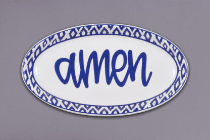 AMEN OVAL PLATTER