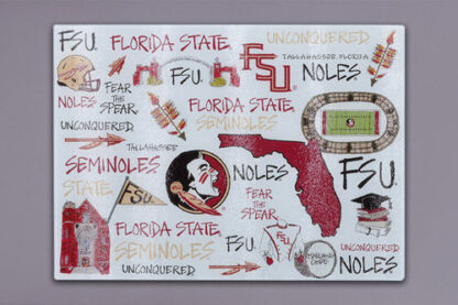 FSU Tempered Glass Board