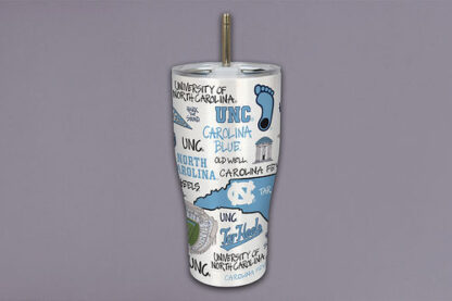 UNC Icon Metal Tumbler