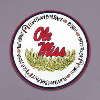 OLE MISS 4 plate set