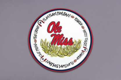 OLE MISS 4 plate set