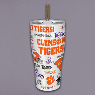 CLEMSON Icon Metal Tumbler