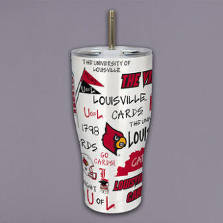 U OF L Icon Metal Tumbler