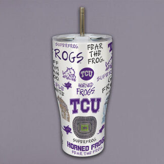 TCU Icon Metal Tumbler