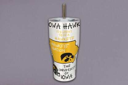 IOWA Icon Metal Tumbler