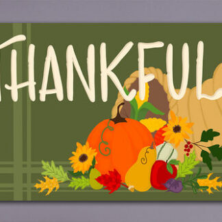 Thankful Door Mat