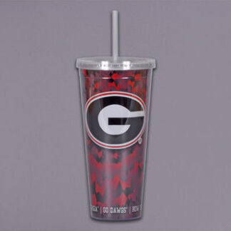 UGA Tie Dye Tumbler