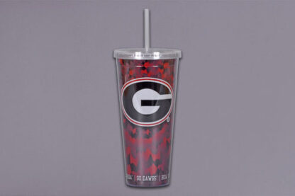 UGA Tie Dye Tumbler