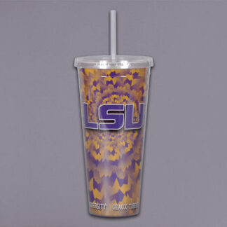 LSU Tie Dye Tumbler