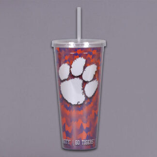 CLEMSON Tie Dye Tumbler