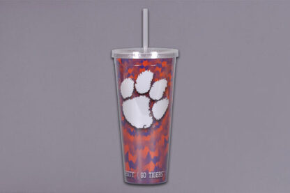 CLEMSON Tie Dye Tumbler