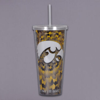 IOWA Tie Dye Tumbler