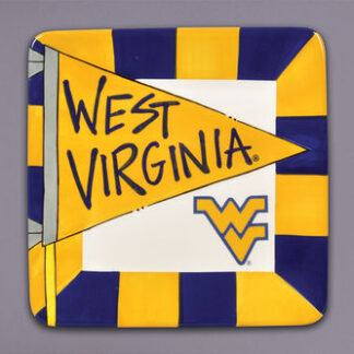 W VA- FLAG SM SQ