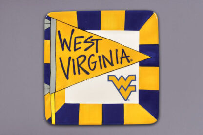 W VA- FLAG SM SQ