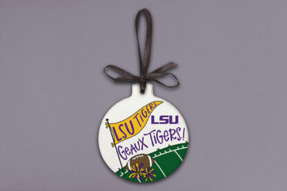 LSU Stone Ornament