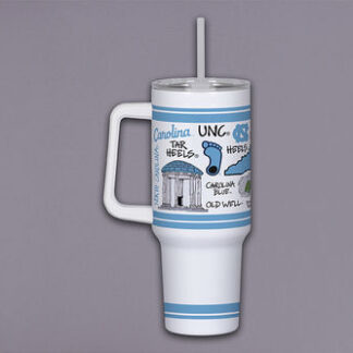 UNC 40oz Tumbler w/ Handle