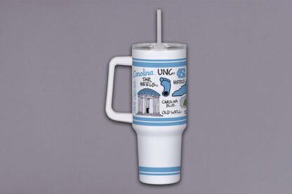 UNC 40oz Tumbler w/ Handle