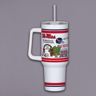 OLE MISS 40oz Tumbler w/ Handle