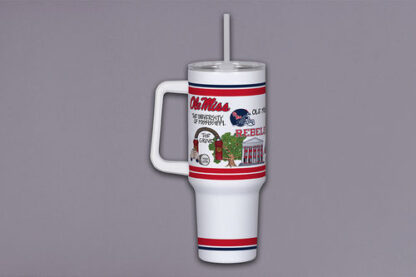 OLE MISS 40oz Tumbler w/ Handle