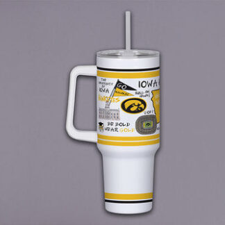 IOWA 40oz Tumbler w/ Handle