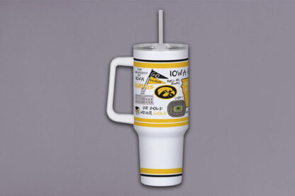 IOWA 40oz Tumbler w/ Handle