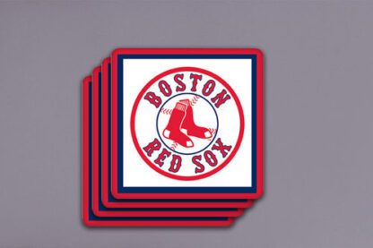 RED SOX Coaster Set