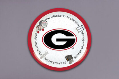 UGA 13.5 Inch Round Charger