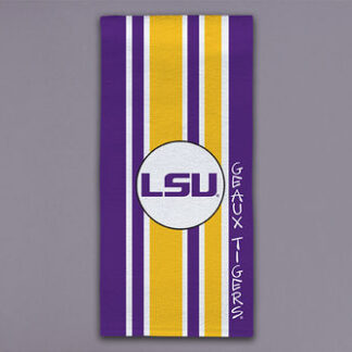 LSU Stripe Towel