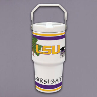 LSU Flip Lid 20oz Tumbler