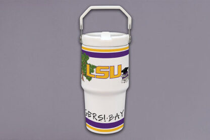 LSU Flip Lid 20oz Tumbler