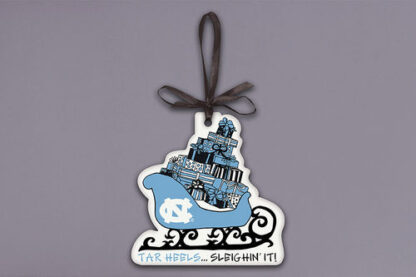 UNC Sleighin It Orn