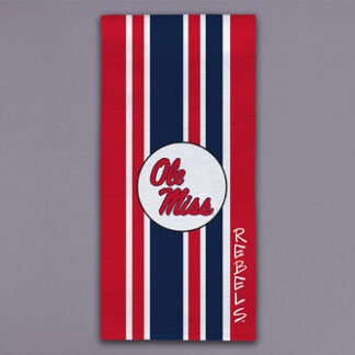 OLE MISS Stripe Towel