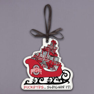 OSU Sleighin It Orn