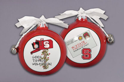 NC ST Good Tidings Orn