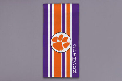 CLEMSON Stripe Towel