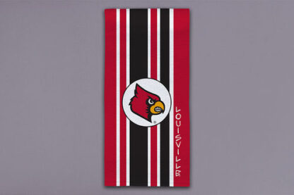 U OF L Stripe Towel