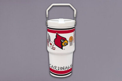 U OF L Flip Lid 20oz Tumbler
