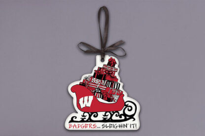 WISCON Sleighin It Orn