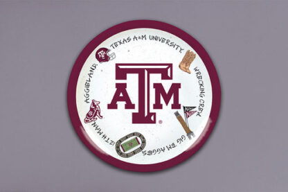 TX AM 13.5 Inch Round Charger