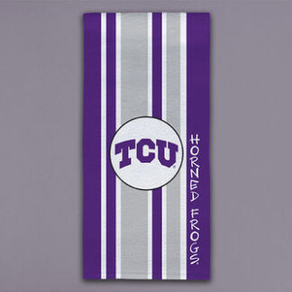 TCU Stripe Towel