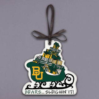 BAYLOR Sleighin It Orn