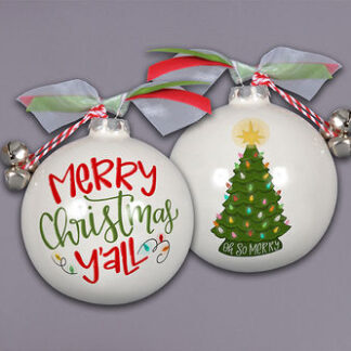 Merry Christmas Yall Orn