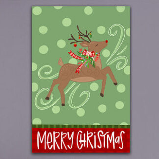 Merry Christmas Deer GF